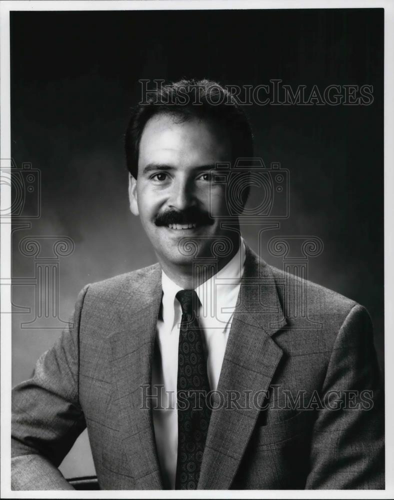 1991 Press Photo David P. Moore from Midland Aluminum Corporation - Historic Images