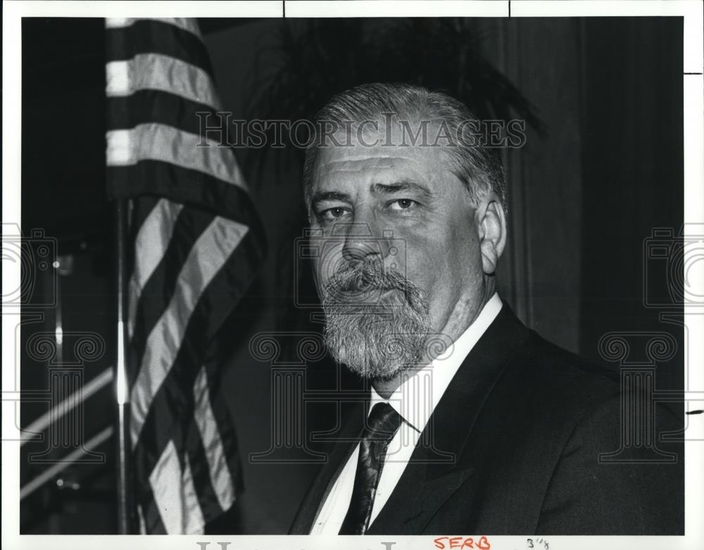 1990 Press Photo Milosh D Milekovich - Historic Images