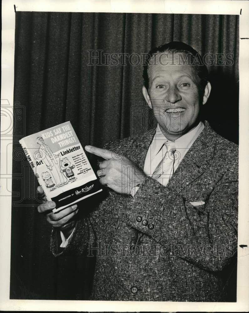 1993 Press Photo Art Linkletter, author of Kids say the Darnest Things - Historic Images