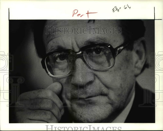 1991 Press Photo Roald Sagdeev Soviet Space Expert - Historic Images