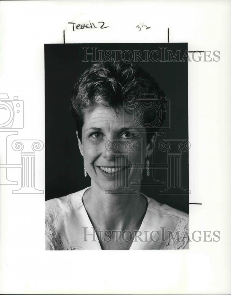 1991 Press Photo Mary Murphy, a teacher - Historic Images