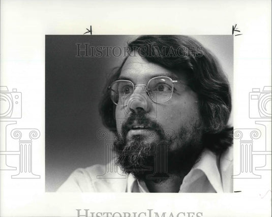 1986 Press Photo Rev Edward Loring - Historic Images