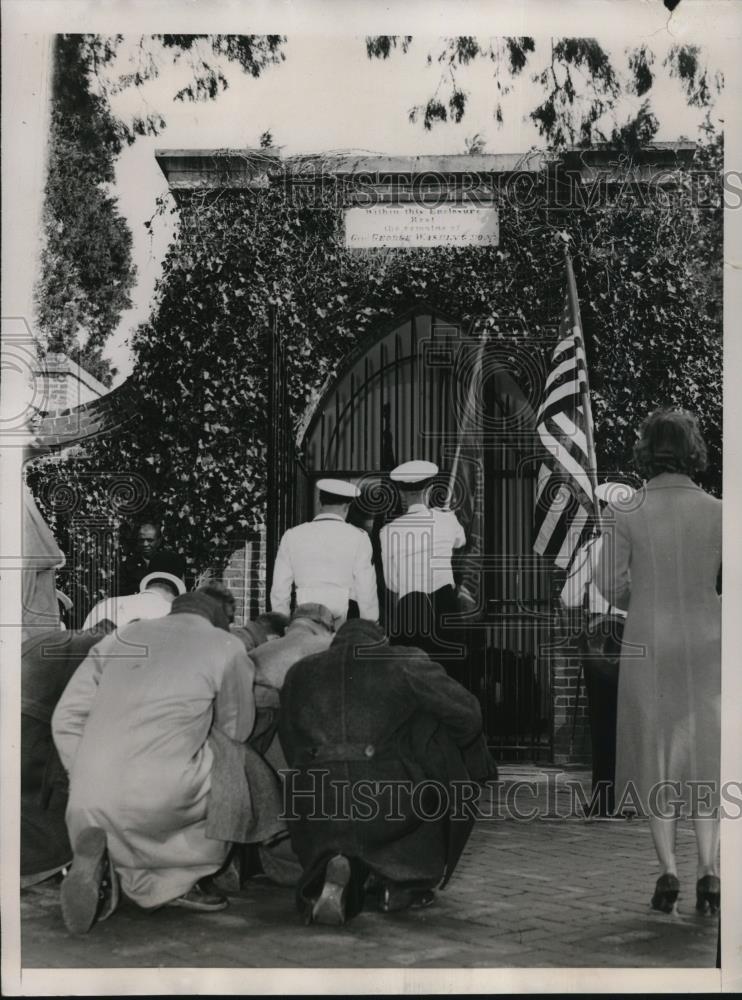 1939 Press Photo of Members of Robert Le Bruce Chapter of the Order of De Molay - Historic Images