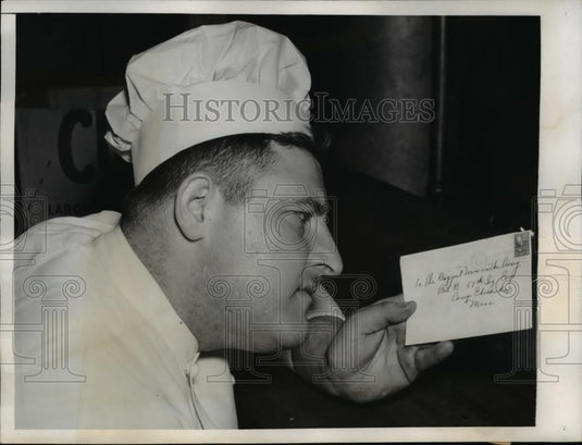 1941 Press Photo Pvt Vincent F Kennedy Camp Edwards - Historic Images