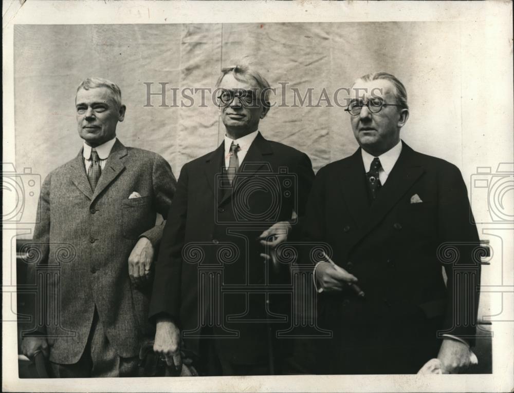 1923 Press Photo Most Prominent Foreign Representatives returned home - Historic Images
