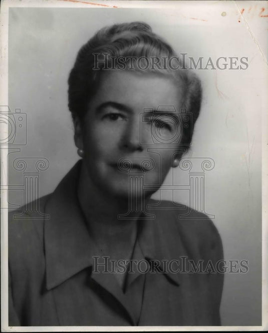 1957 Press Photo Margaret E Taylor Public Relations Consultant The Woodner - Historic Images
