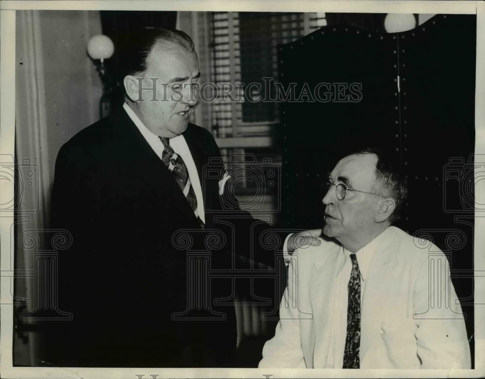 1936 Press Photo Wash DC House Speaker William B Bankheaf D of Ala - Historic Images