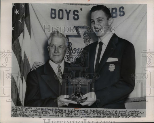 1955 Press Photo William R. McAnnity - Historic Images