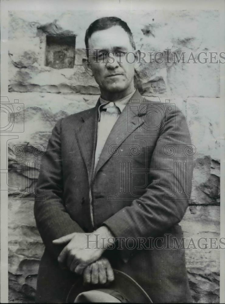 1935 Press Photo Henry Huff confessed to shooting of Henry Mayes - Historic Images