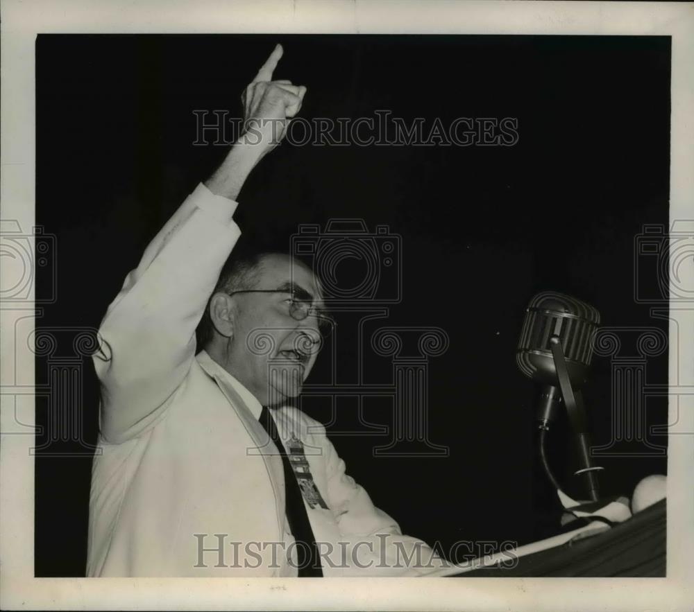 1940 Press Photo Wash DC House Speaker William B Bankheaf D of Ala - Historic Images