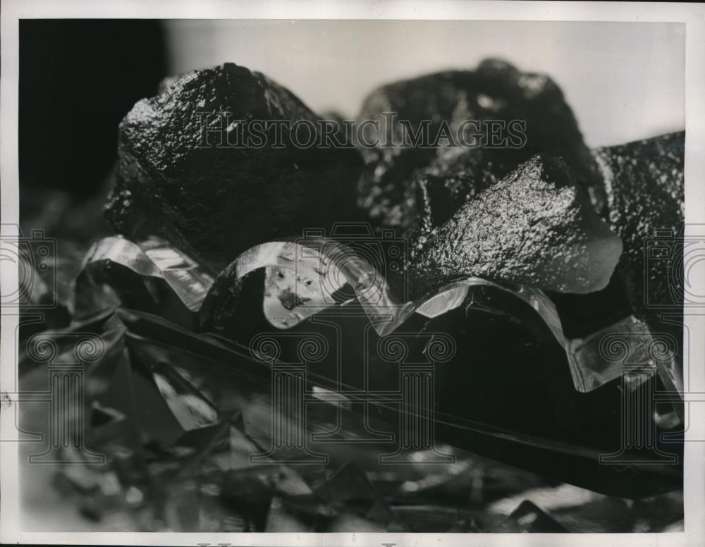 1938 Press Photo Close Up View of Cranberry Sauce - Historic Images