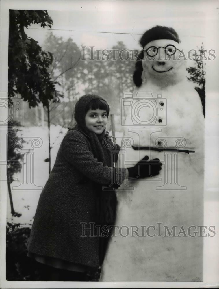 1956 Press Photo Nancy Elizabeth Fooshee and Estes Kefauver - Historic Images