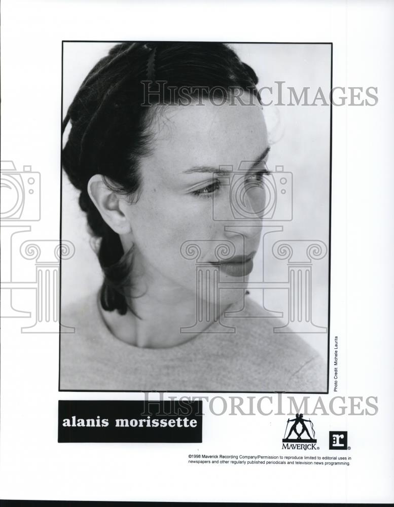 2000 Press Photo Alanis Morissette Music Artist - Historic Images