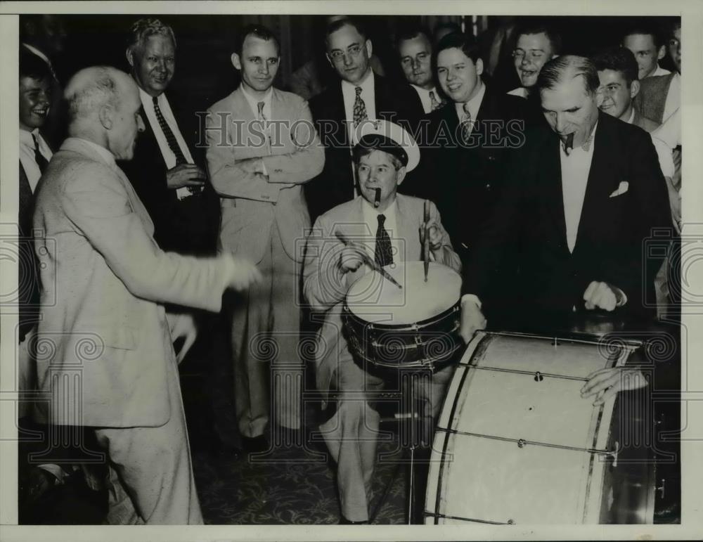 1935 Press Photo Representatives William P. Connery Jr., James Buchanan - Historic Images