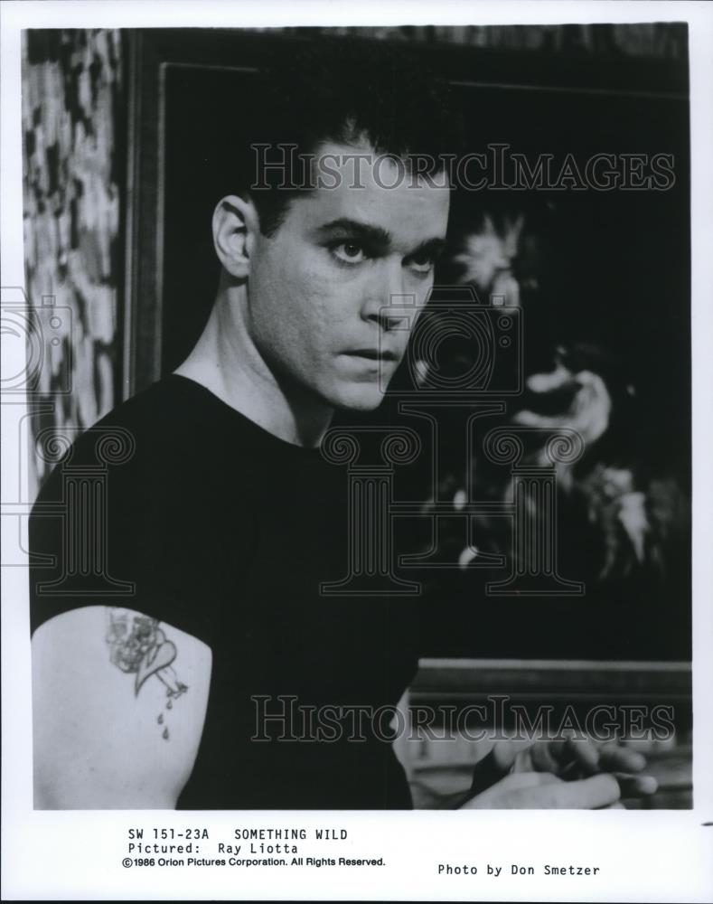 1986 Press Photo Ray Liotta in Something Wild - cvp72239 - Historic Images