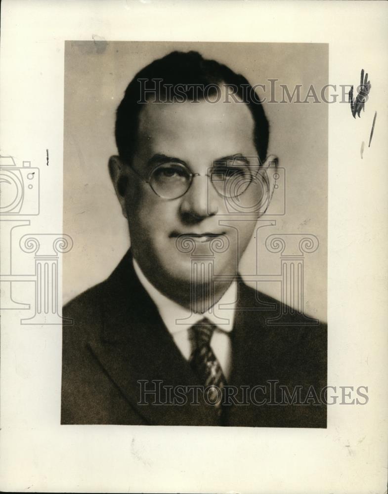 1933 Press Photo Henry C. Richman - Historic Images