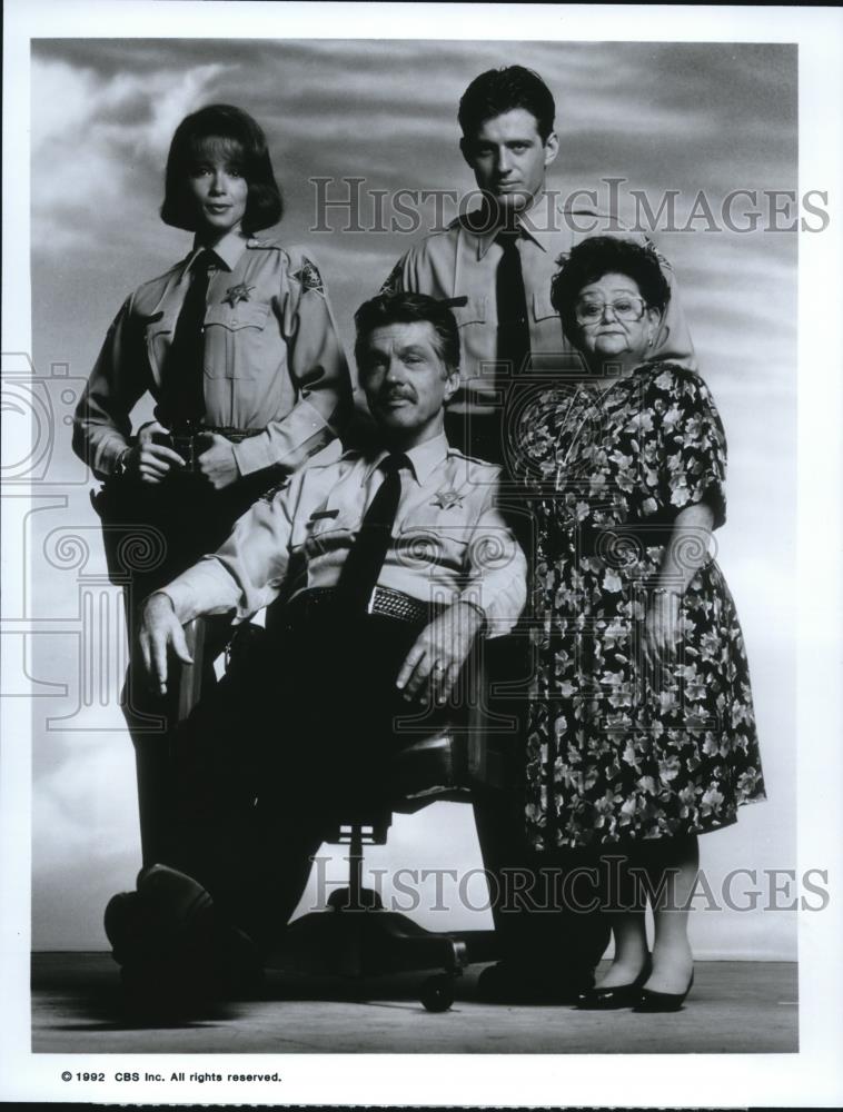 1992 Press Photo Picket Fences Cast - cvp72821 - Historic Images