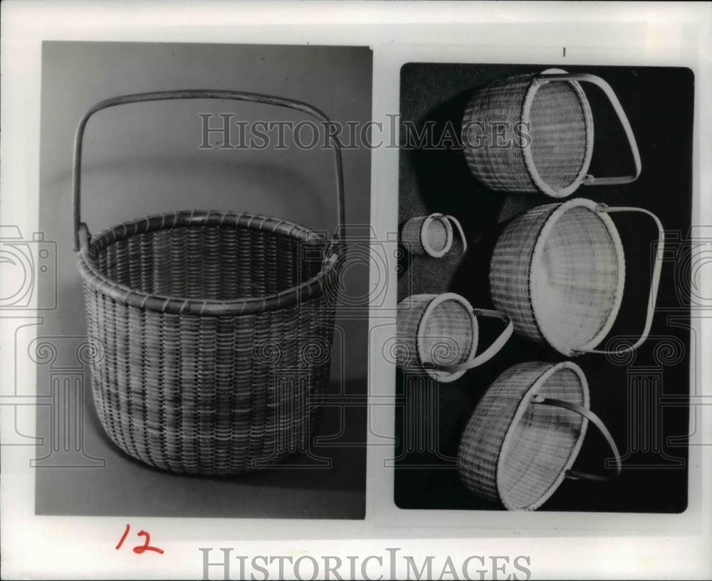 1983 Press Photo Baskets - 328 - Historic Images