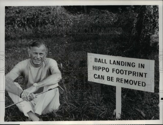 1969 Press Photo Jack Paar on Jack Paar in Africa - cvp75053 - Historic Images