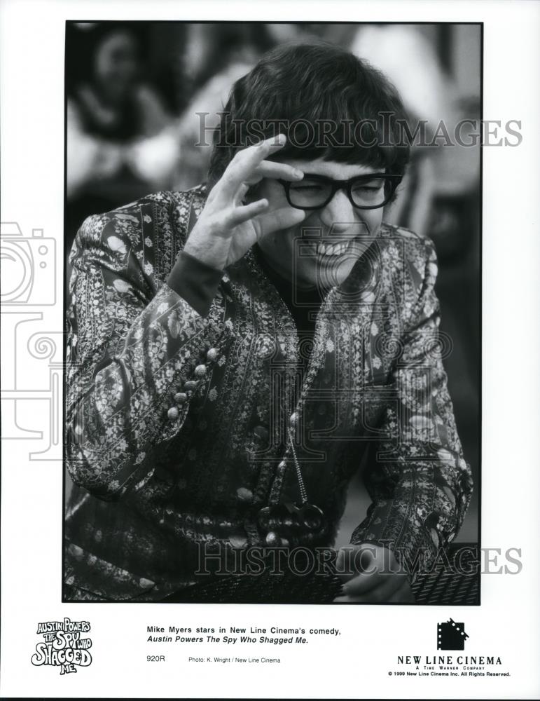 1999 Press Photo Mike Myers in "Austin Powers The Spy Who Shagged Me" - Historic Images