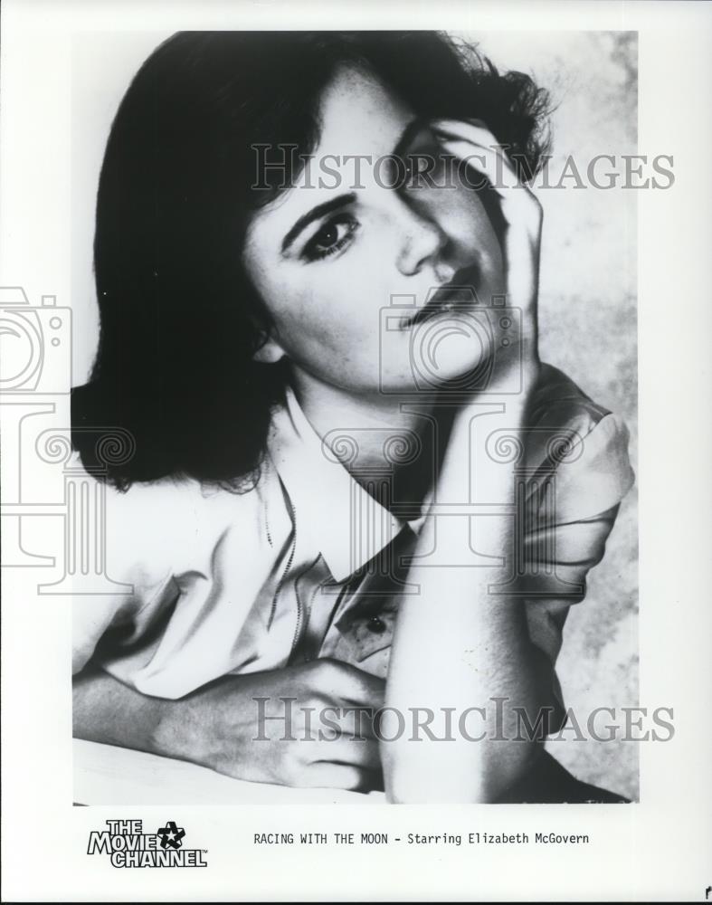 1985 Press Photo Elizabeth McGovern in Racing with the Moon - Historic Images