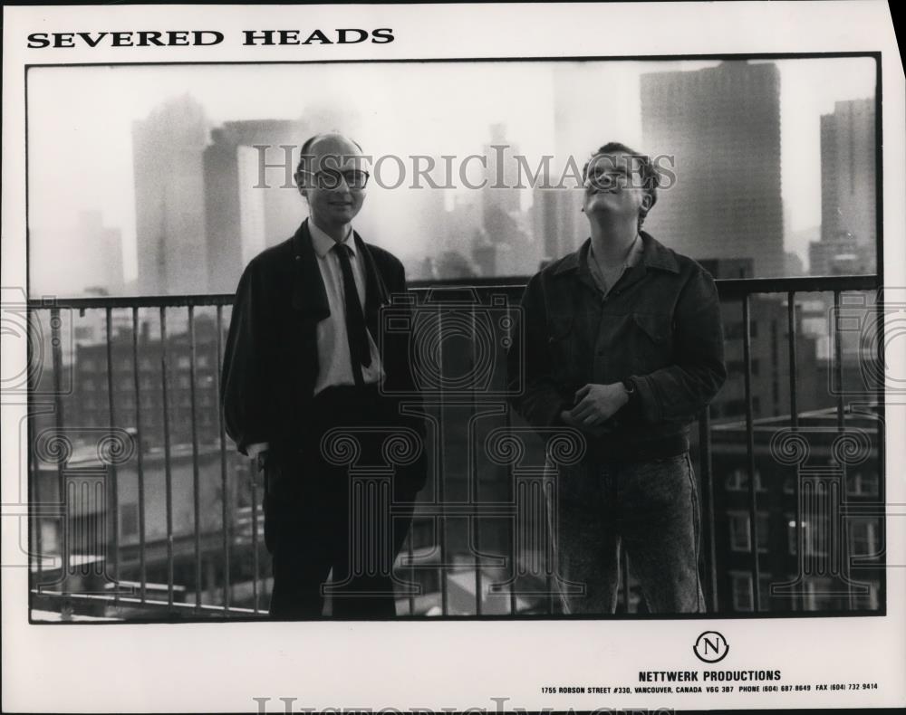 1992 Press Photo Severed Heads - cvp54297 - Historic Images