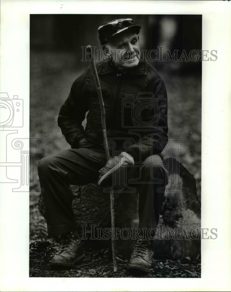 1989 Press Photo Lou Yerick of Brunswick Hills - Historic Images