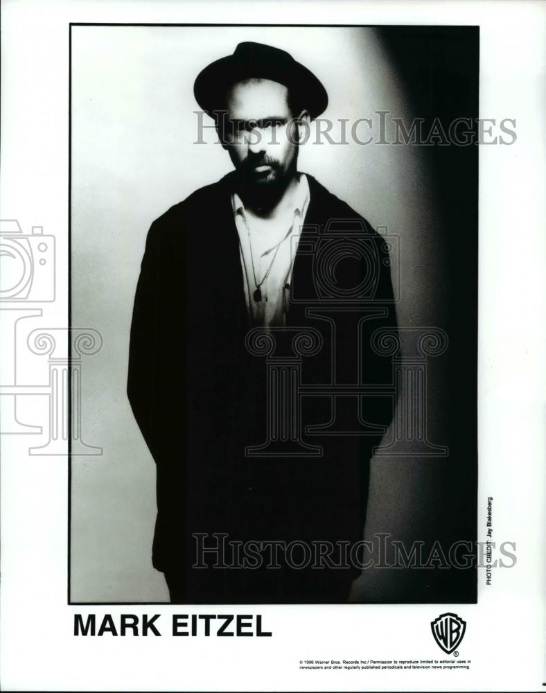 1996 Press Photo Mark Eitzel American Rock Singer Songwriter and Musician - Historic Images