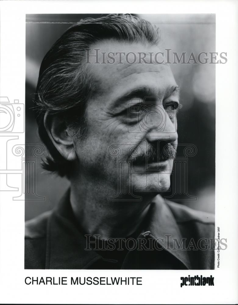 1997 Press Photo harmonica player Charlie Musselwhite - cvp46751 - Historic Images