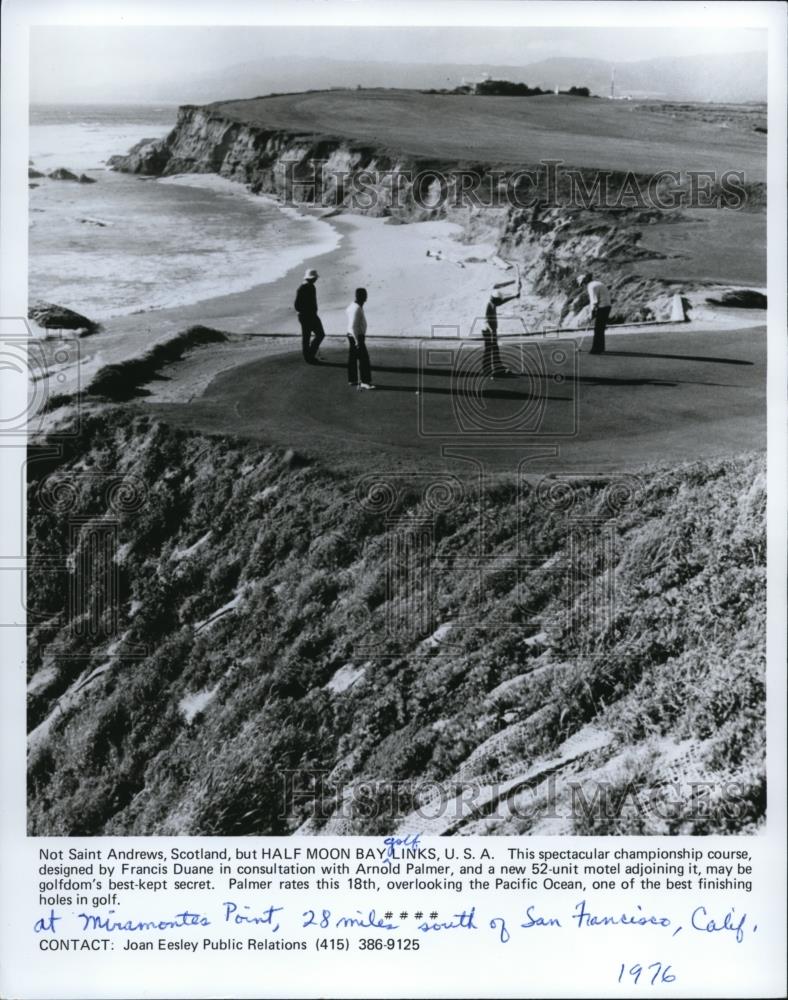 1976 Press Photo This spectacular champion course designed by Francis duane in - Historic Images