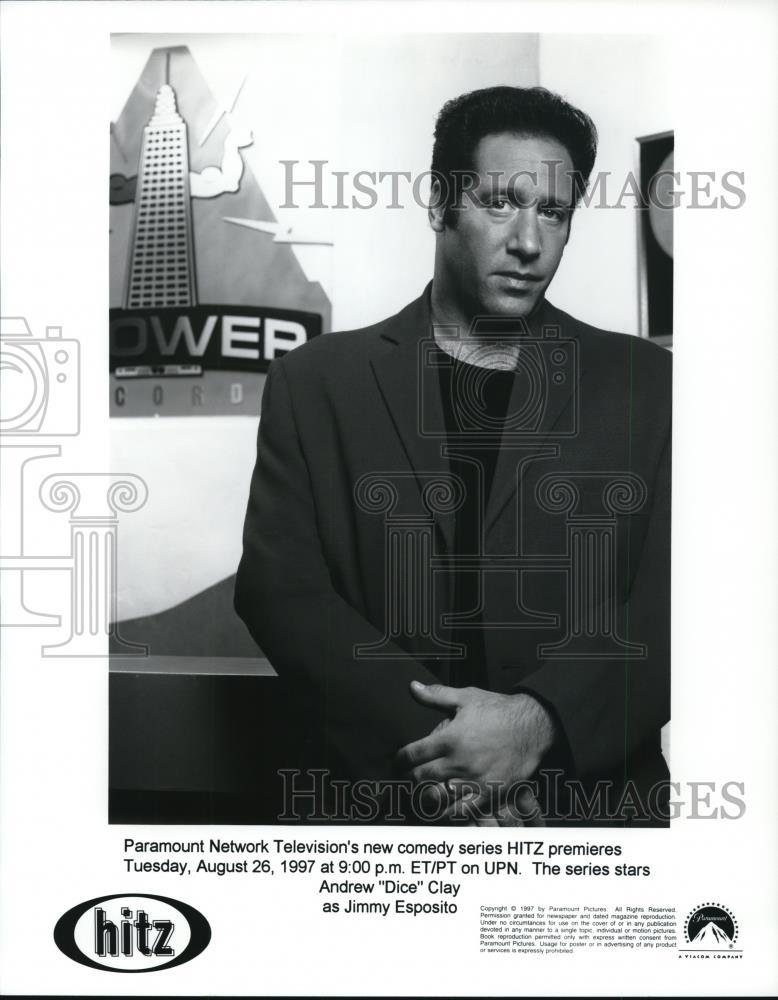 1997 Press Photo Andrew Clay in Hitz - cvp57684 - Historic Images