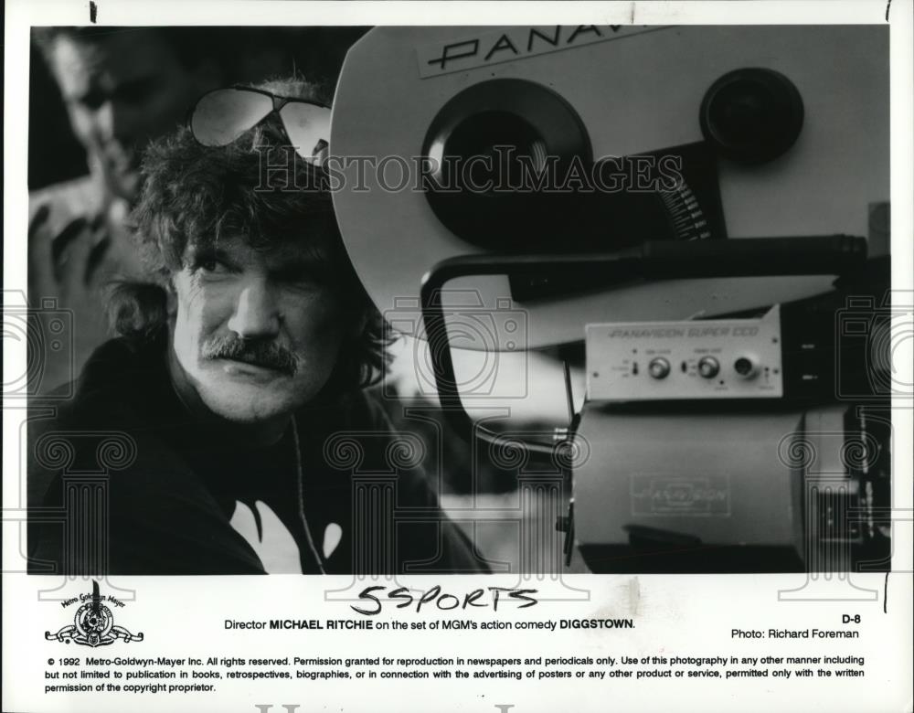 1992 Press Photo Director Michael Ritchie Diggstown - Historic Images