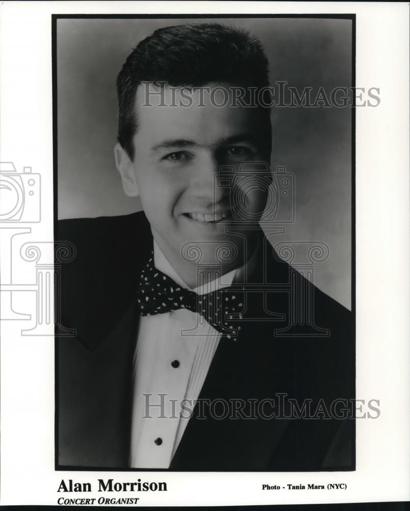 1997 Press Photo Alan Morrison Concert Organist - cvp47332 - Historic Images