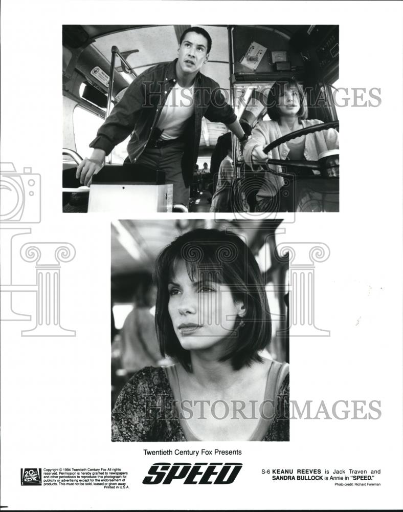 1994 Press Photo Movie Speed - cvp72364 - Historic Images