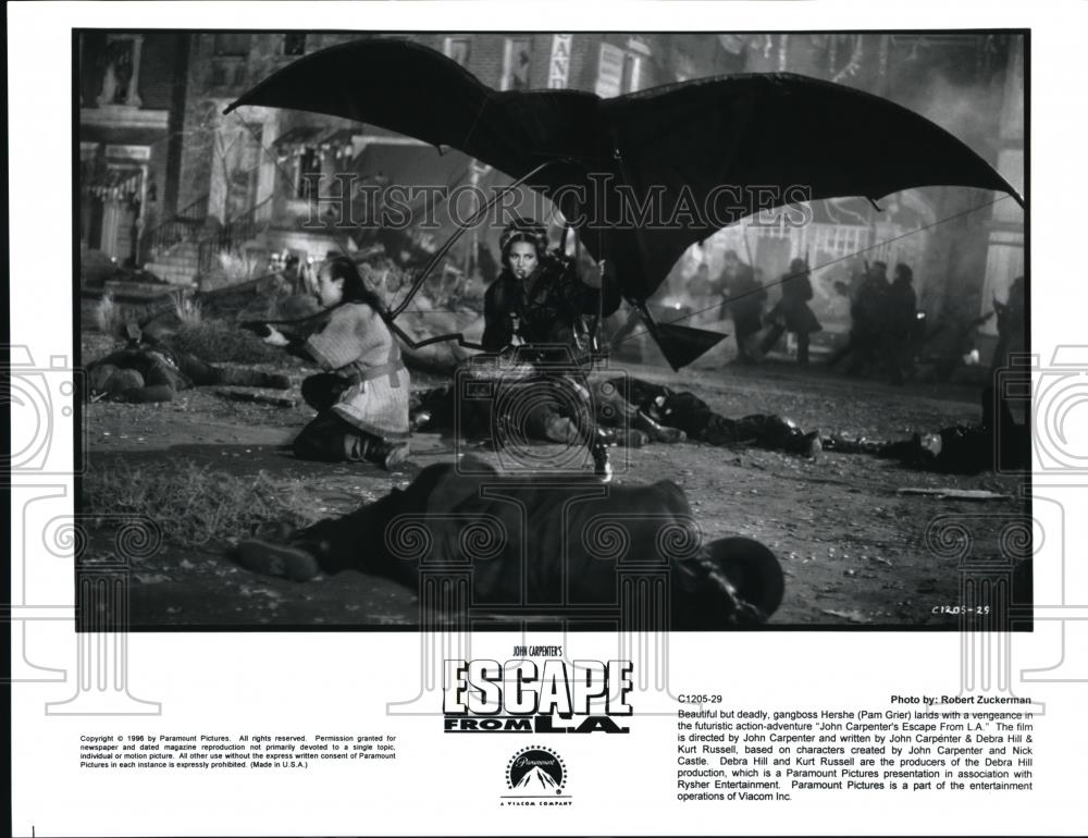 1996 Press Photo Pam Grier stars as Hershe in Escape from L.A. - cvp41902 - Historic Images
