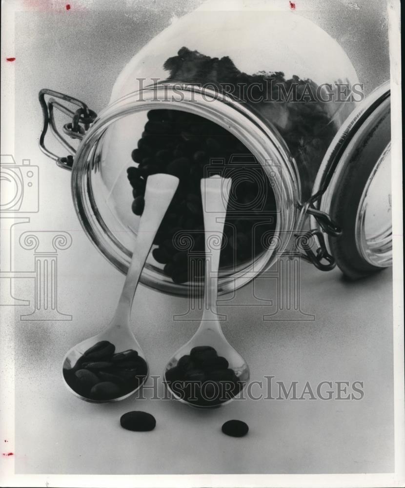 1978 Press Photo Coffee Beans - Historic Images