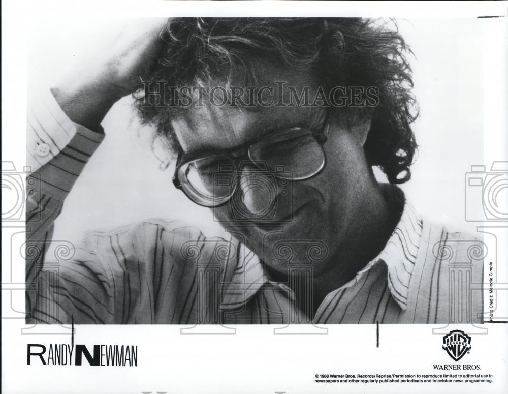 1988 Press Photo Randy Newman - cvp41748 - Historic Images