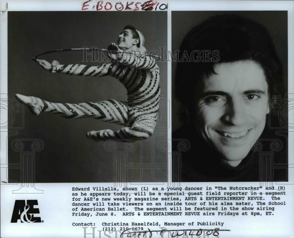 1990 Press Photo Edward Villella in Nutcracker - cvp75909 - Historic Images