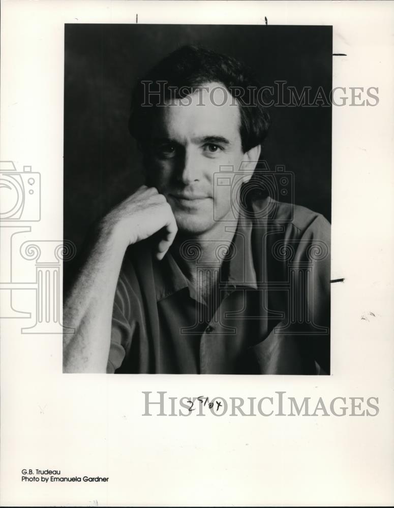 1990 Press Photo G. B. Trudeau - Historic Images