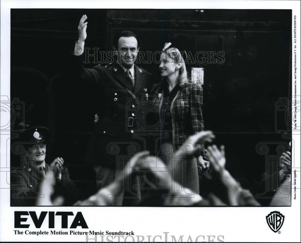 1996 Press Photo Madonna and Jonathan Pryce star in Evita - cvp42666 - Historic Images