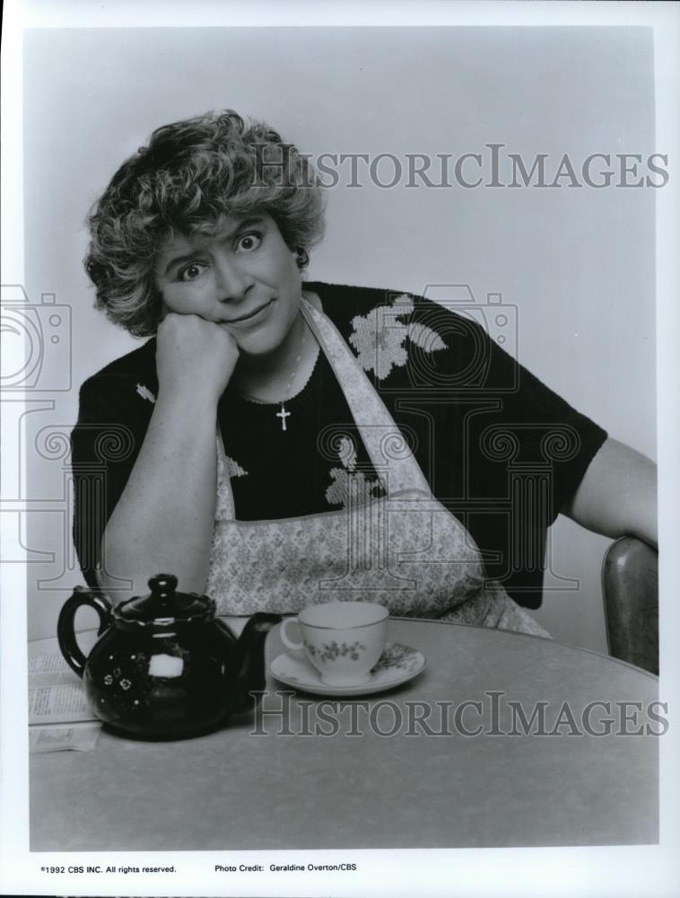 1992 Press Photo Miriam Margolyes stars on Frannie&#39;s Turn TV show - cvp43925 - Historic Images