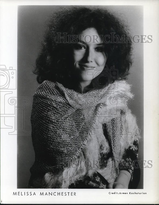 Undated Press Photo Melissa Manchester - Historic Images