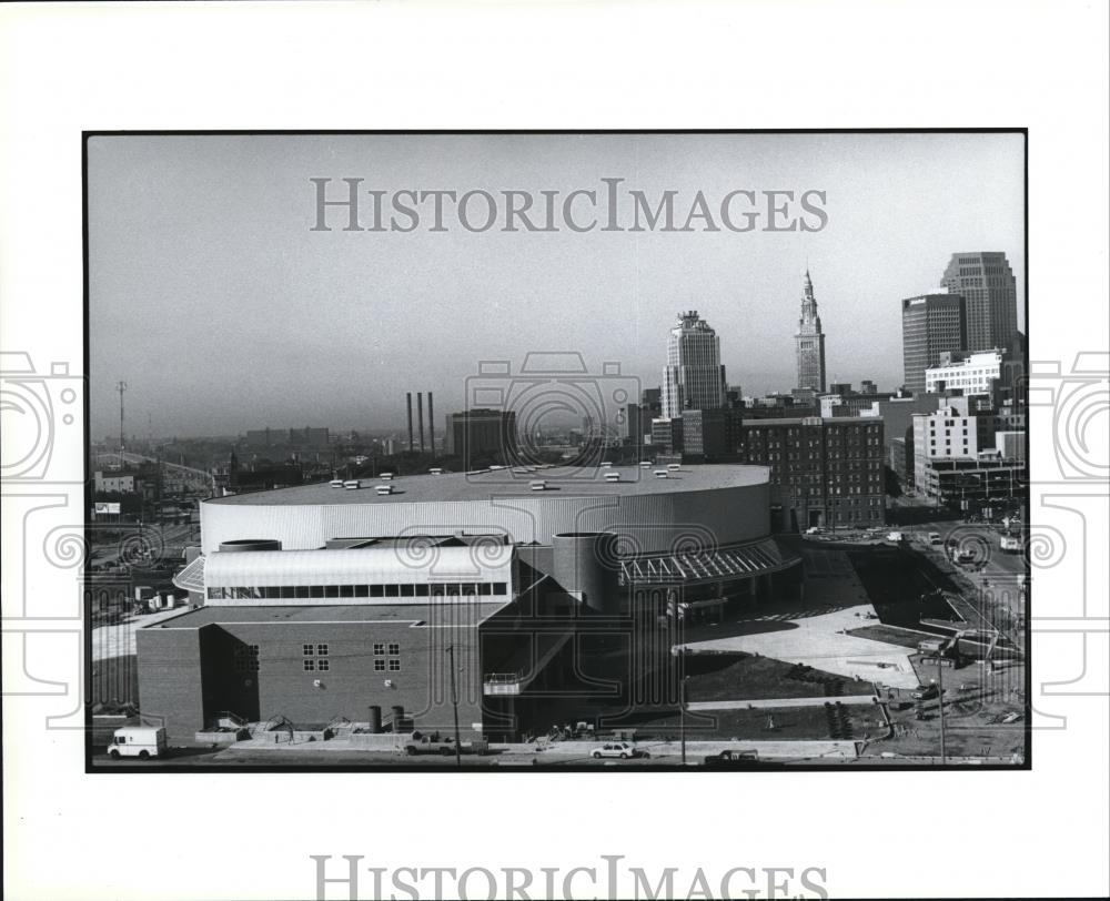 1991 Press Photo The Cleveland State University Convocation Centre - Historic Images