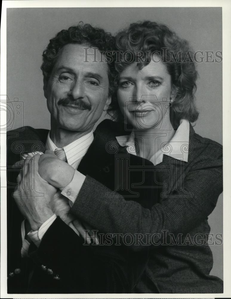 1984 Press Photo Allan Arbus &amp; Barbara Babcock in The Four Seasons - cvp43949 - Historic Images