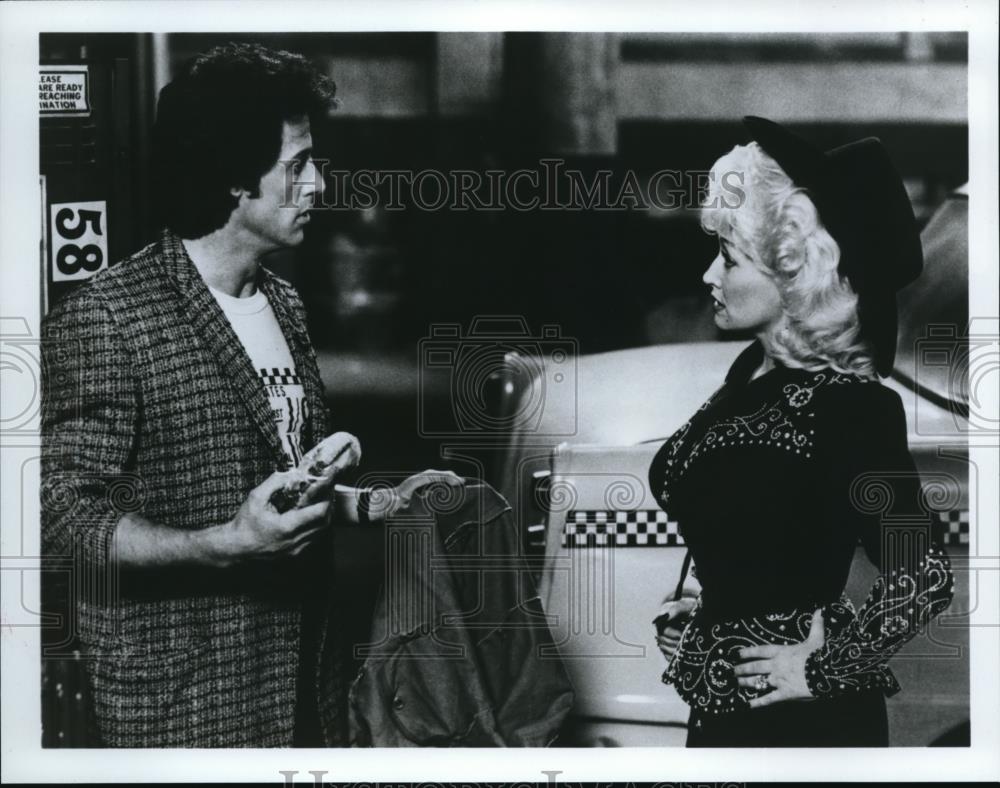 1987 Press Photo Movie Rhinestone - cvp43095 - Historic Images