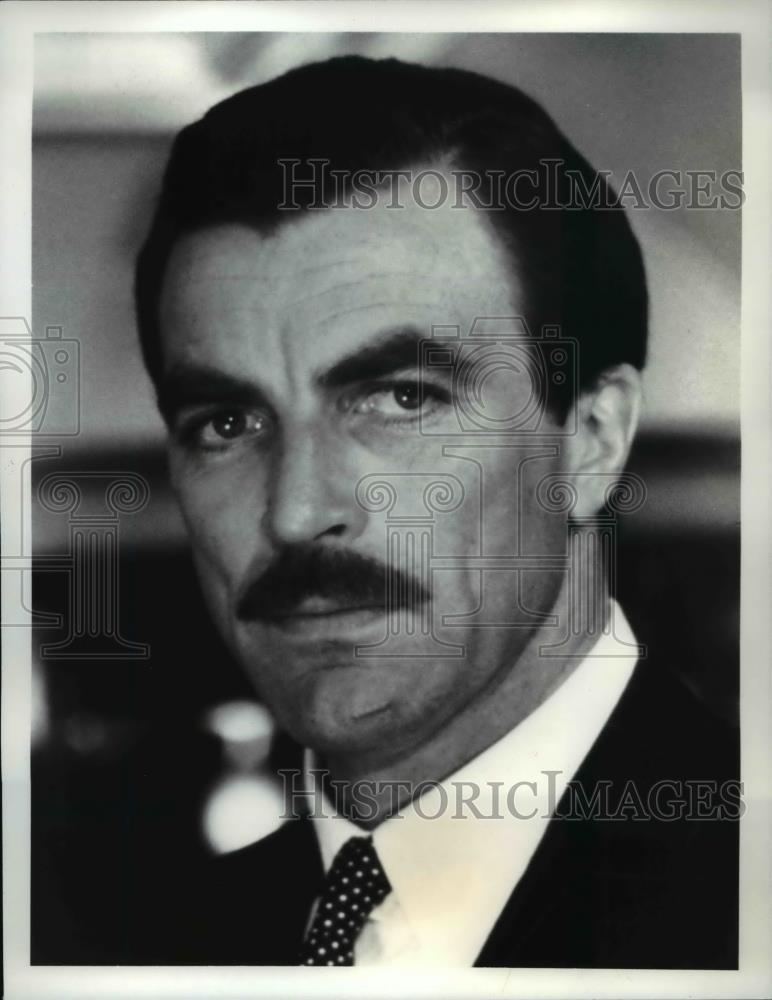 1988 Press Photo Tom Selleck in Lassiter - Historic Images