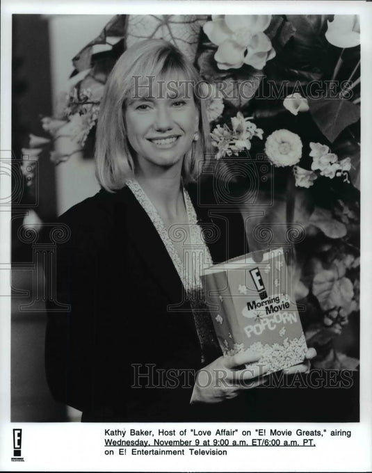 Press Photo Kathy Baker Hosts Love Affair - Historic Images