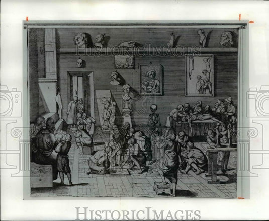 1979 Press Photo Art Painting (Engraving) - Historic Images