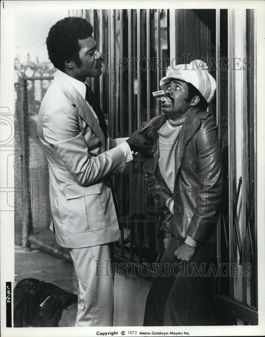 1972 Press Photo MGM presents Cool Breeze with Christopher Joy and Thalmus - Historic Images