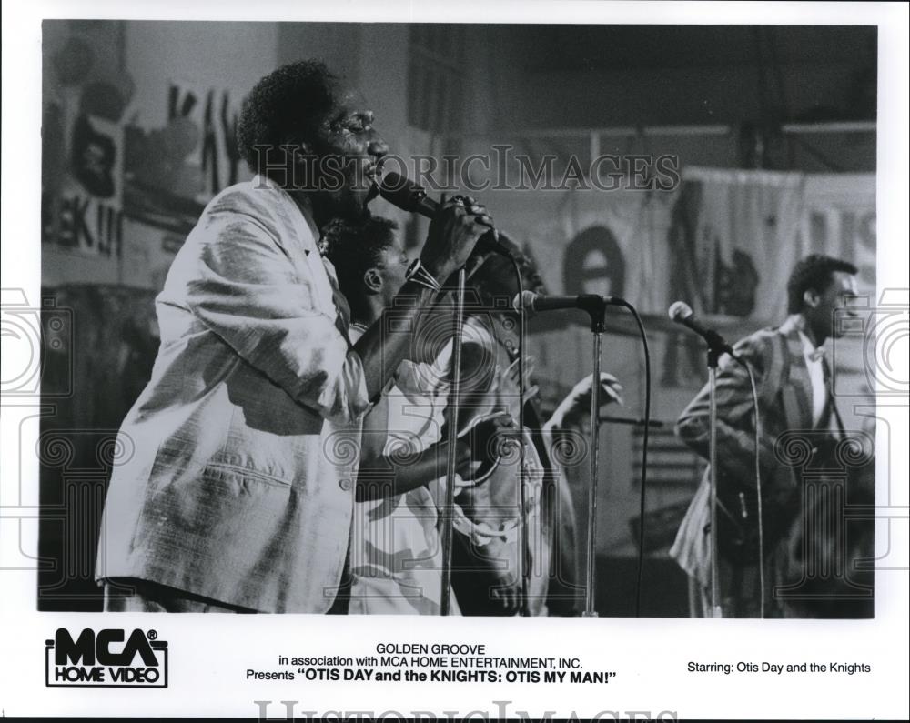 Press Photo Otis Day and the Knights in Otis Day and the Knights: Otis My Man! - Historic Images